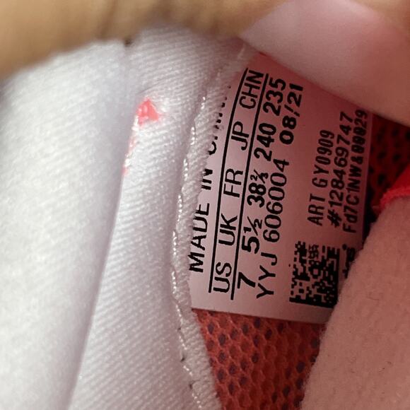 Adidas Adizero Adios 6 'Turbo Sky Rush' Women's Size US 7 Mesh Running Shoes - Picture 8 of 10